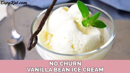 No Churn Vanilla Bean Ice Cream