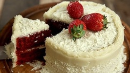 Red Velvet Cake with Cream Cheese - Beat Batter Bake With Upasana