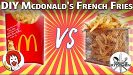 Mcdonalds Vs Homemade  DIY Mcdonald's French Fries Recipe