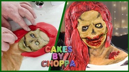 Zombie Girl Cake - Inspired By Lounatuna (How To)