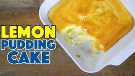 Lemon Pudding Cake So Great - You'll eat The Whole Pan