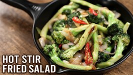 Stir Fried Broccoli Salad - Chef Varun