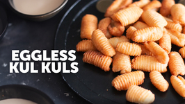 Crunchy Eggless Kul Kuls -Holiday Cookie
