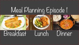 Meal Planning Ideas Episode 1 - Breakfast: Vegan Omelette - Lunch: Pasta - Dinner: Chole Puri