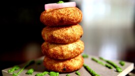 Rice Cutlets Recipe - Cutlets With Leftover Rice Filling - Ruchi's Kitchen