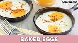Baked or Shirred Eggs - Learn to Cook