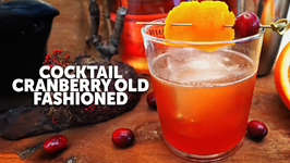 Cocktail - Cranberry Old Fashioned