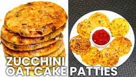 Zucchini Oat Cakes Patties - Vegan And Gluten Free