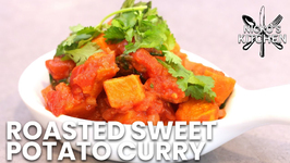 Roasted Sweet Potato Curry / Vegetarian Recipe / Low Carb Recipe