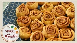 Homemade Bhakarwadi - Crispy Indian Snack - Recipe by Archana in Marathi