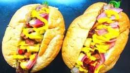 Pork And Chorizo Hot Dogs