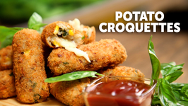 Easy To Make Snack - Potato Croquettes Recipe - Varun Inamdar