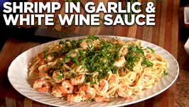 Shrimp in Garlic and White Wine Sauce (Cooking with Carolyn)
