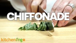 Chiffonade- The KitchenLingo Definition