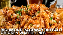 How To Make Richmond Raceway Buffalo Chicken Waffle Fries