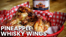 Pineapple Whisky Wings From My Schickling Grill