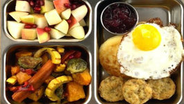 Vegetarian Thanksgiving School Lunch