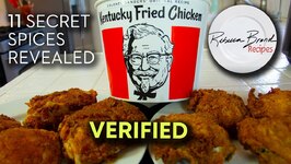 KFC Kentucky Fried Chicken Recipe in an Air Fryer - 11 Secret Spices - Verified - Frozen to Crispy