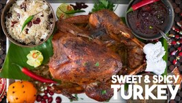 Sweet & Spicy Turkey & trimmings with Ocean Spray