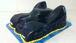 Batmans Batmobile Cake ( How To)