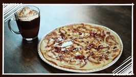 Dutch Breakfast - Apple Pancakes & Dutch Hot Chocolate