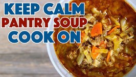 Ground Beef And Cabbage Soup