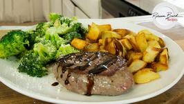 How To Make Basalmic Glazed Steak Garlic Broccoli And Potatoes Dinner, 30 Minutes Home Chef