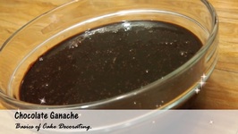 Simple Chocolate Ganache - Cake Decorating Basics