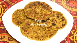 Farali Aloo Paratha For Upvas Vrat / Indian Fasting Potato Bread / Gluten Free/ Vegan