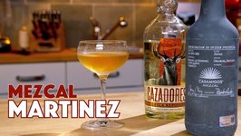 Mezcal Martinez Cocktail