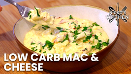Low Carb Mac And Cheese Recipe with Keto Cheese Sauce