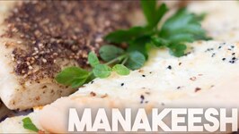 Manakeesh - Arabic Style Pizza - Vegetarian