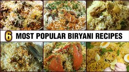 BEST BIRYANI RECIPES - Chicken Biryani - Mutton Biryani - Egg Biryani and more