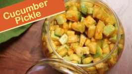 Cucumber Pickle / Instant Indian Pickle Recipe / Divine Taste With Anushruti