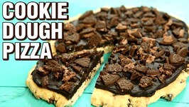Cookie Dough Pizza Recipe - Cookie Dough Pizza - Eggless Cookie Dough Pizza - Neha Naik