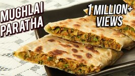 Mughlai Paratha Recipe - Easy Veg Moglai Paratha - Paneer Stuffed Paratha - Ruchi