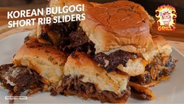 Korean Bulgogi Beef Short Rib Cheesesteak Sliders Recipe