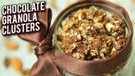 Chocolate Granola Jar - BEST Handmade Diwali Gift - Chocolate Oats Clusters - Bhumika