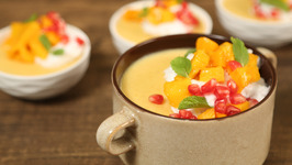Mango Pudding Recipe - Homemade Pudding Recipe - The Bombay Chef - Varun Inamdar