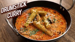 Drumstick Curry / Healthy Drumstick Curry / South Indian Style Mulakkada Curry Recipe / Ruchi