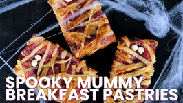 Spooky Mummy Breakfast Pastries
