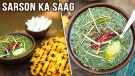 Sarson Ka Saag Recipe - Palak Saag - Indian Spiced Spinach - Spinach Gravy - Bombay Chef Varun Inamdar