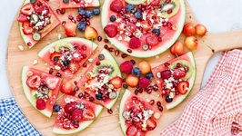 Watermelon Pizza - Summer Picnic Recipes