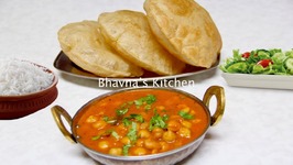Express Meal - Chole Bhature - Chickpea Curry With Fried Bread