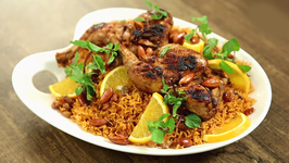 Chicken Majboos - Arabian Recipe- Easy Arabian Style Chicken And Rice Pilaf - Varun Inamdar