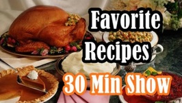 Traditional Thanksgiving Dinner Recipes- Turkey, Stock, Sweet Potatoes, Stuffing, Pumpkin Pie