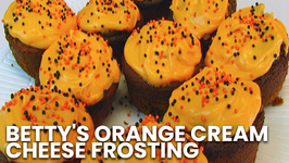Betty's Orange Cream Cheese Frosting- Halloween