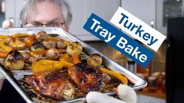 Glen's Easiest Turkey Dinner - Tray Bake Turkey
