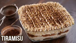 How to Make Tiramisu - Tiramisu Recipe - Vegetarian Eggless Recipe - Dessert Ideas - Ruchi