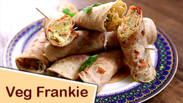 Veg Frankie / Homemade Frankie Recipe / The Bombay Chef - Varun Inamdar